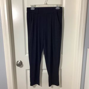 NY&C 7th Avenue Black Pull On Knit Pants Size M Average Stretch